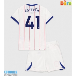 Billiga Chelsea Estevao Willian #41 Tredjeställ Barn 2026-27 Kortärmad (+ Korta byxor)